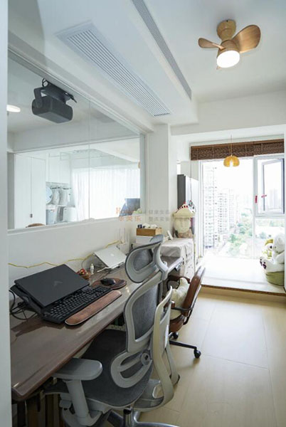 【實景案例】惠陽玉帶灣：真實三居的治愈系裝修，清新舒適之家